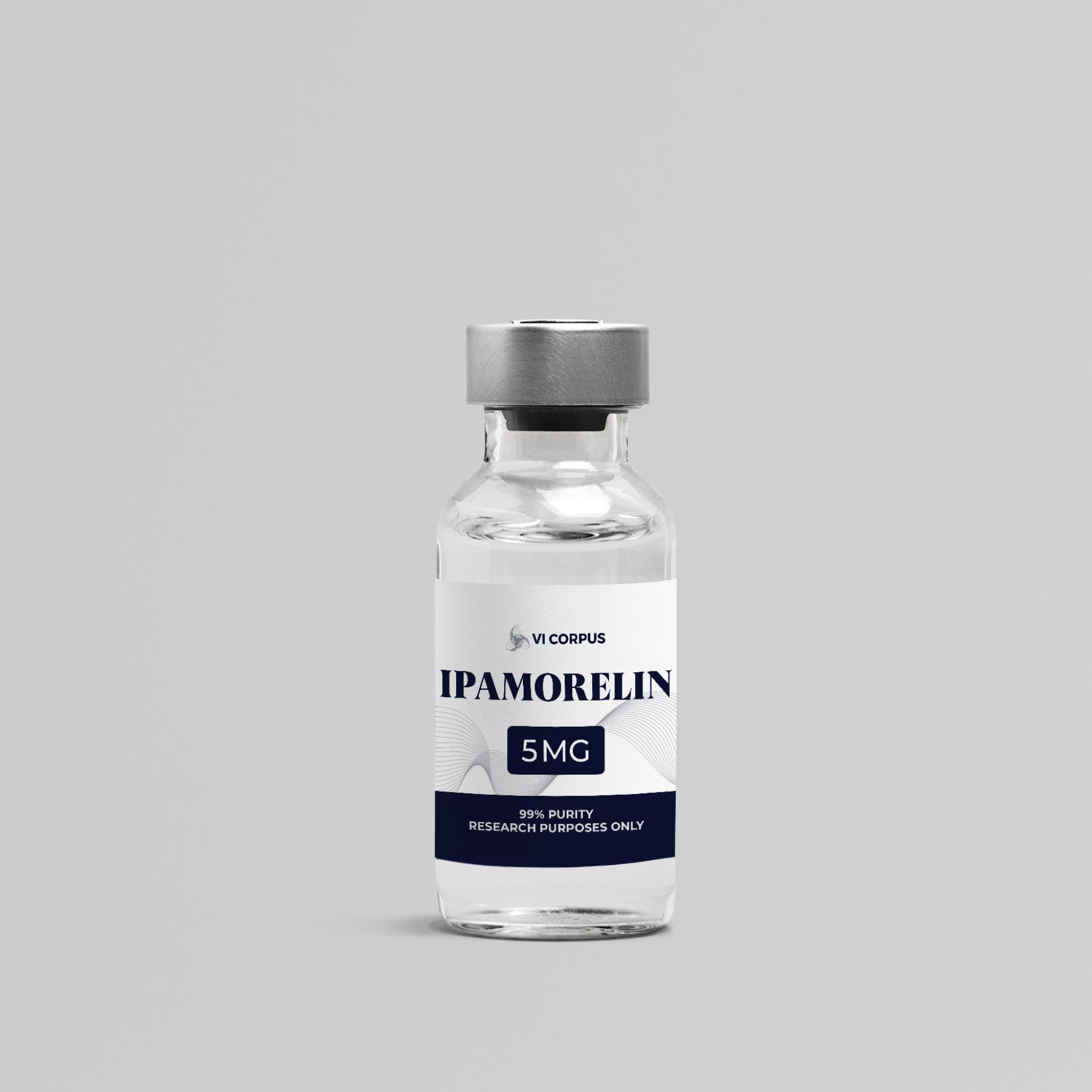 Ipamorelin peptide 5mg vial by Vi Corpus Australia
